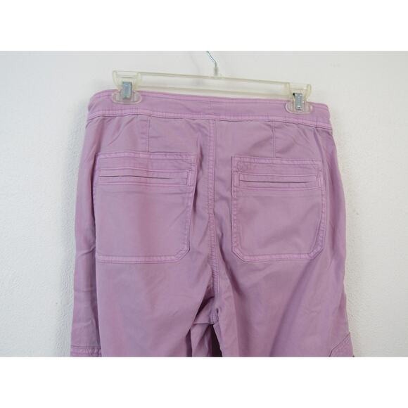 American Eagle Dreamy Drape Stretch Super High-Waisted Baggy Wide-Leg Cargo Pant - Picture 7 of 8